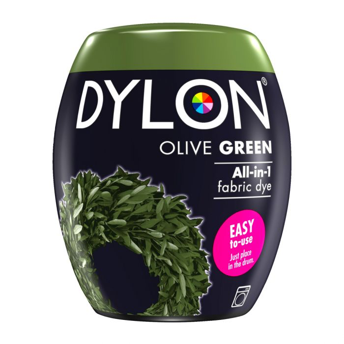 Dylon All In One Olive Green Machine Wash Fabric Dye