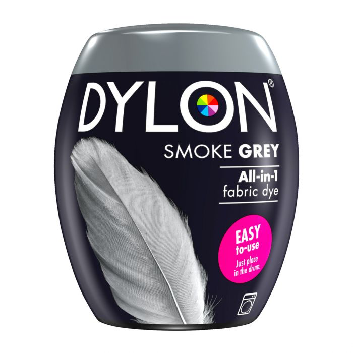 Dylon All In One Smoke Grey Machine Wash Fabric Dye