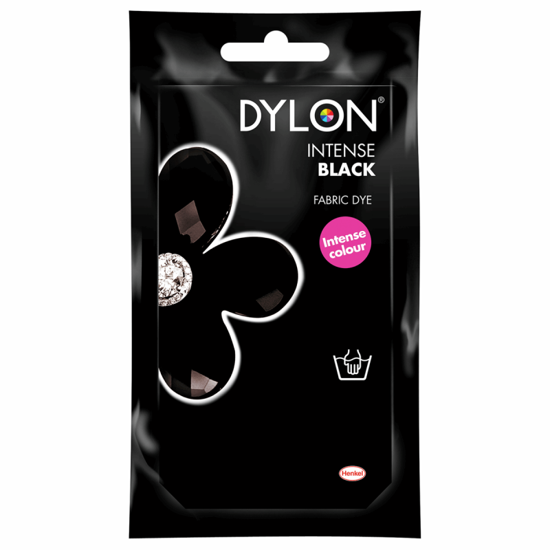 Dylon Fabric Hand Dye Sachet - Intense Black