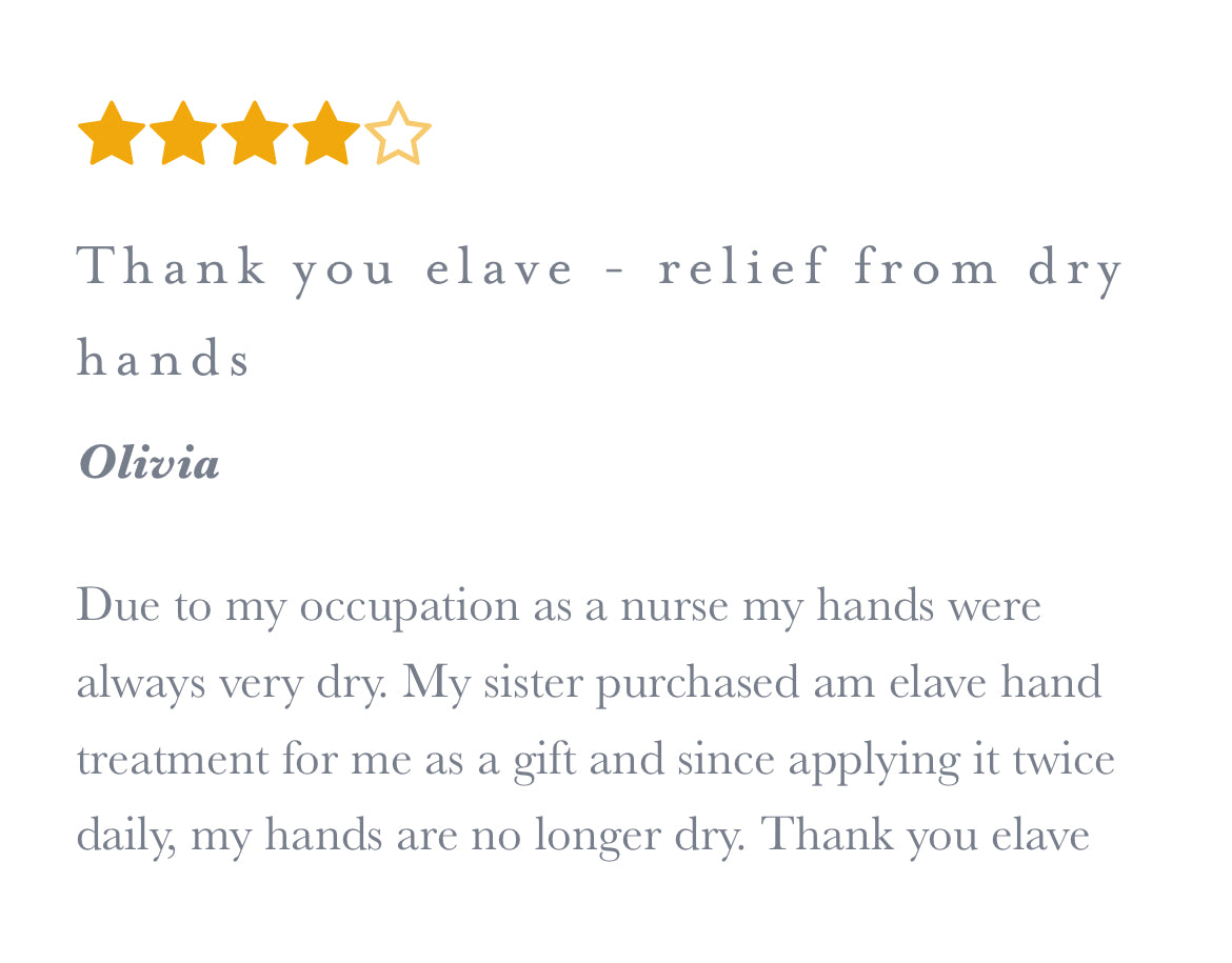 Elave Hand Treatment Balm Hand Cream Reviews