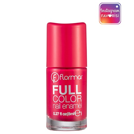 Flormar Full Color Nail Enamel In Colour FC48 Bright Azalea