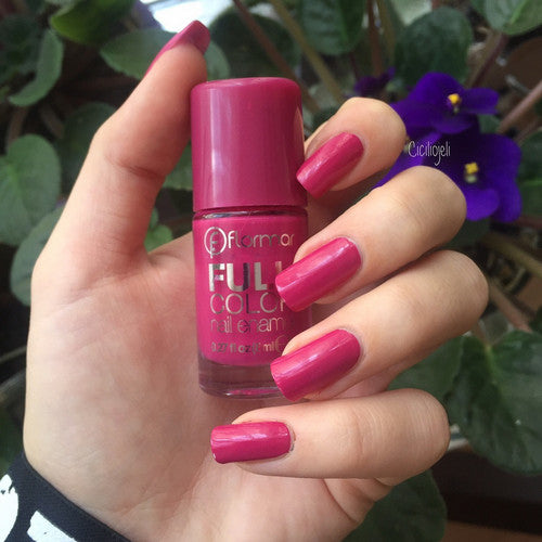 Flormar Full Color Nail Enamel FC64 In Colour Playful Pink