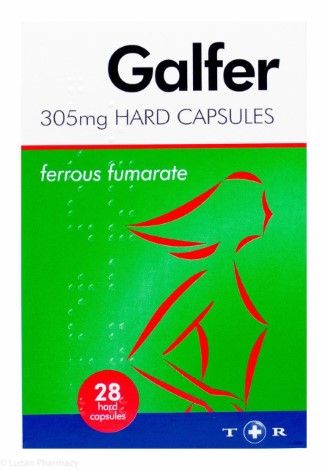 Galfer Iron Capsules 305mg