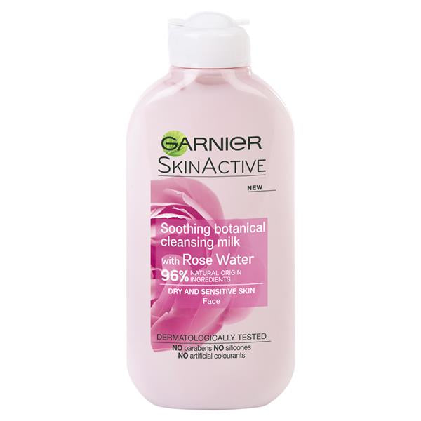 Garnier Natural Rose Water Cleansing Milk Sensitive Skin - 200ml