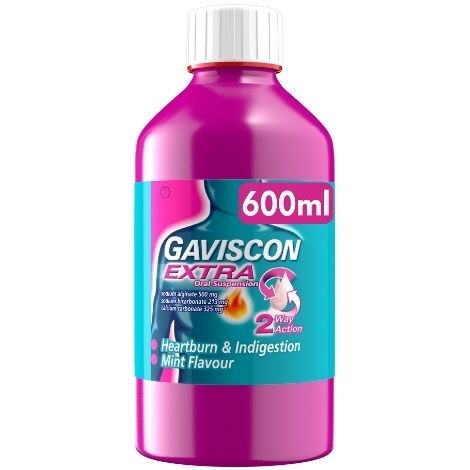 Gaviscon Extra Mint Liquid - 600ml