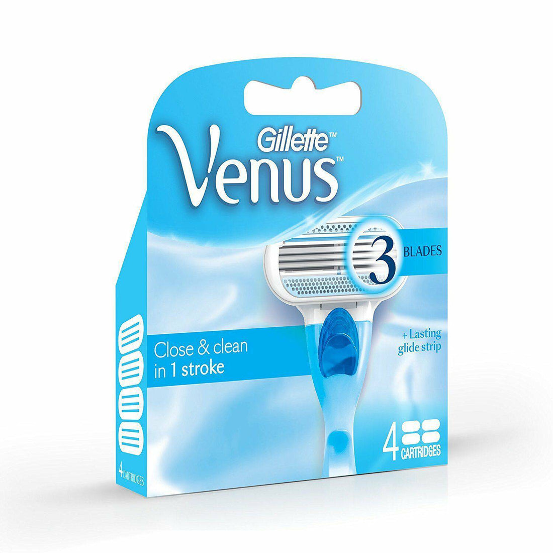 Gillette Venus Close & Clean x3 Refill Razor Blades