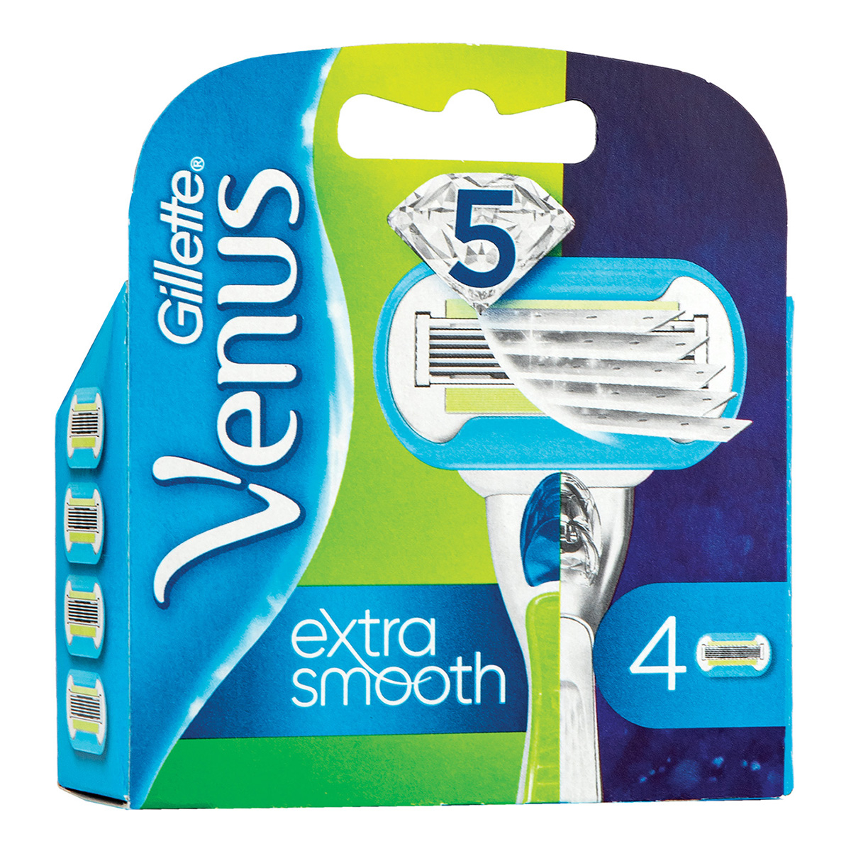 Gillette Venus Extra Smooth Refill Razor Blades - 4 Pack