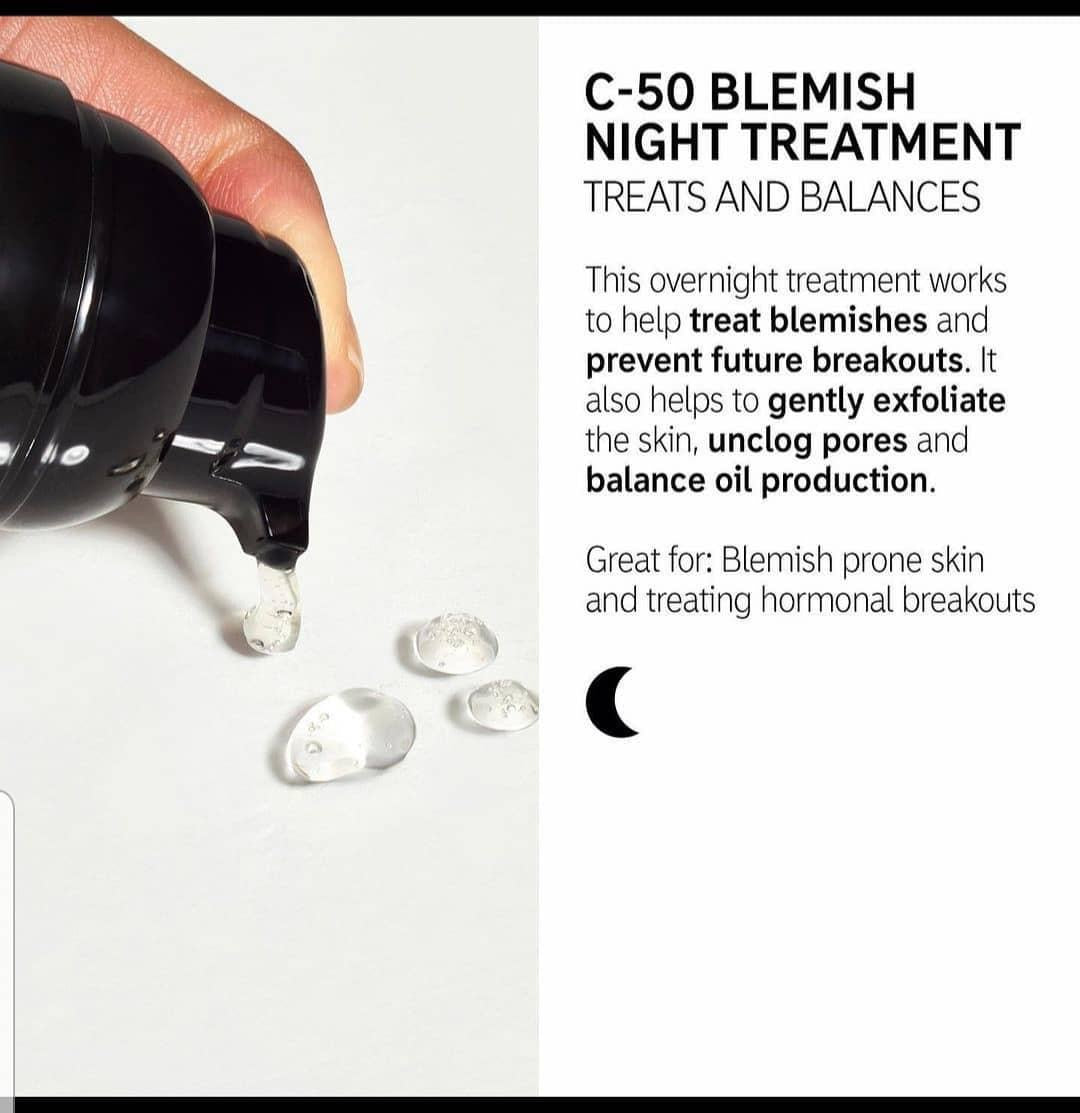 The Inkey List C-50 Blemish Night Treatment