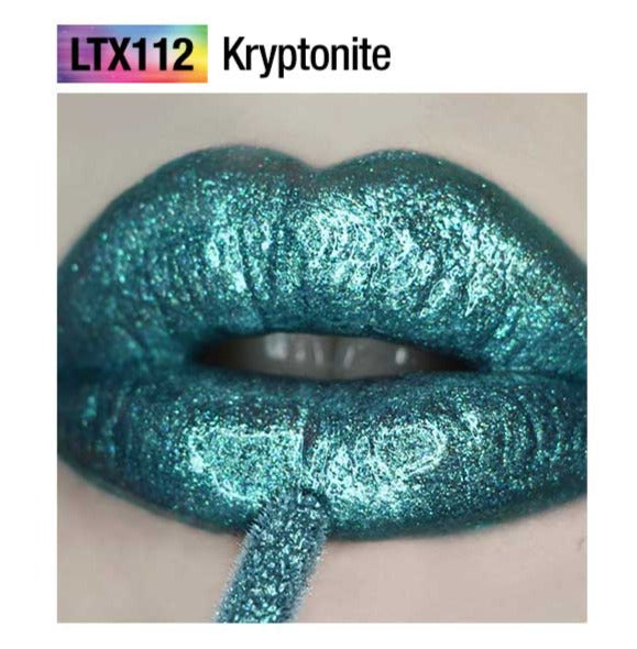 JCat Liptonix Extreme Shimmer Topper In Kryptonite Green