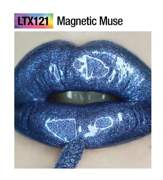 JCat Liptonix Extreme Shimmer Topper Lip Gloss In Magnetic Muse Blue