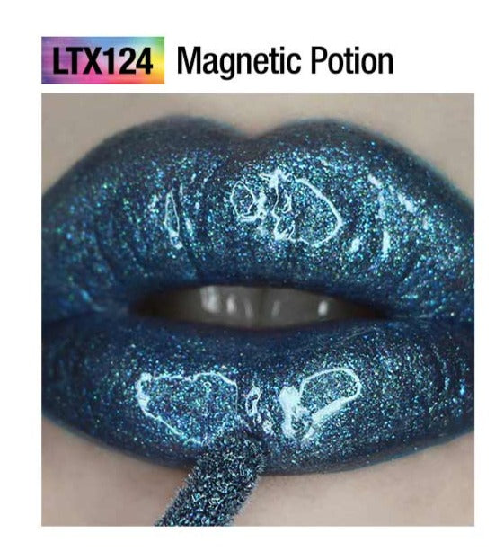 JCat Liptonix Extreme Shimmer Topper In Colour Magnetic Potion Teal Green