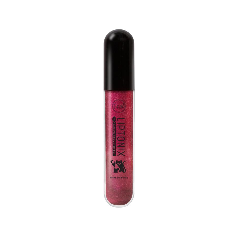 JCat Liptonix Extreme Shimmer Lip Gloss Topper - Marionberry Fire