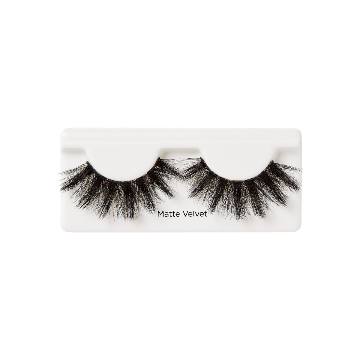 Kiss Lash Couture Matte Black Faux Mink Eyelashes - Velvet Black