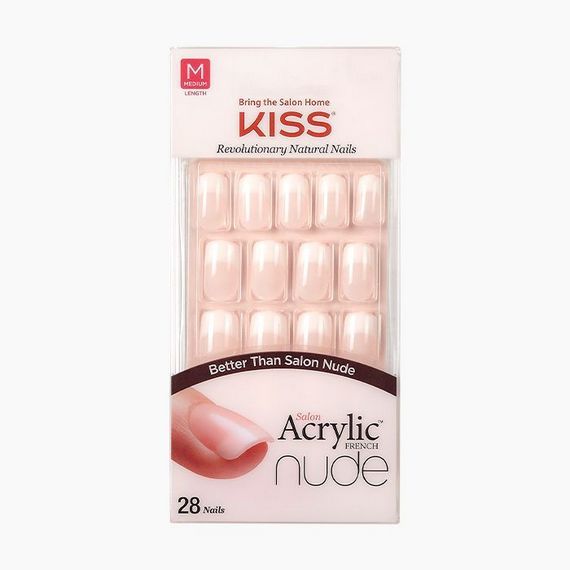 Kiss French Nude Nails Medium Square