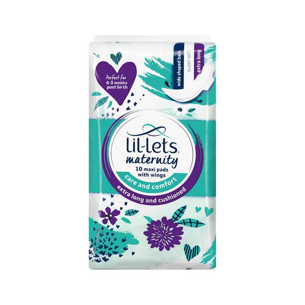 Lil- Lets Maternity Pads - 10 pack