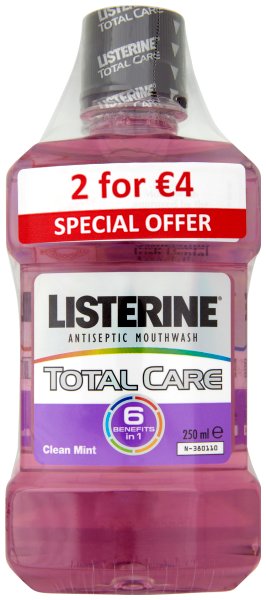 Listerine Total Care 2 For €4.00 Special Offer