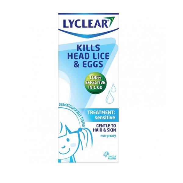 Lyclear Head Lice Sensitive Lotion