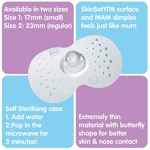 Mam Nipple Shields For Breastfeeding