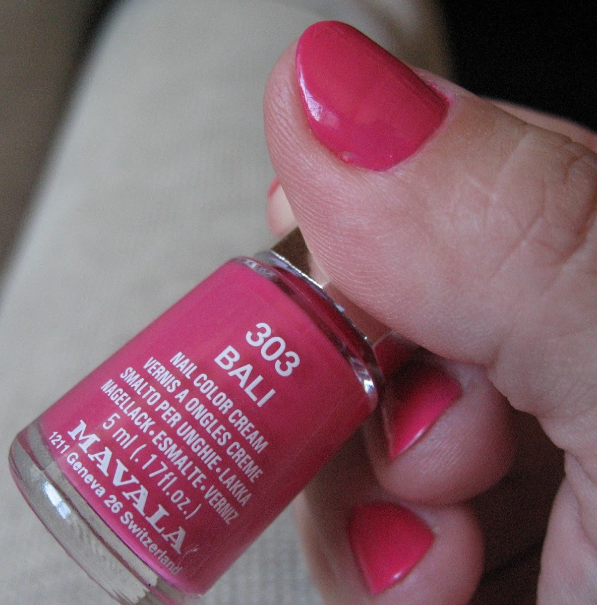 Mavala Mini Nail Polish - No 303 Bali Pink