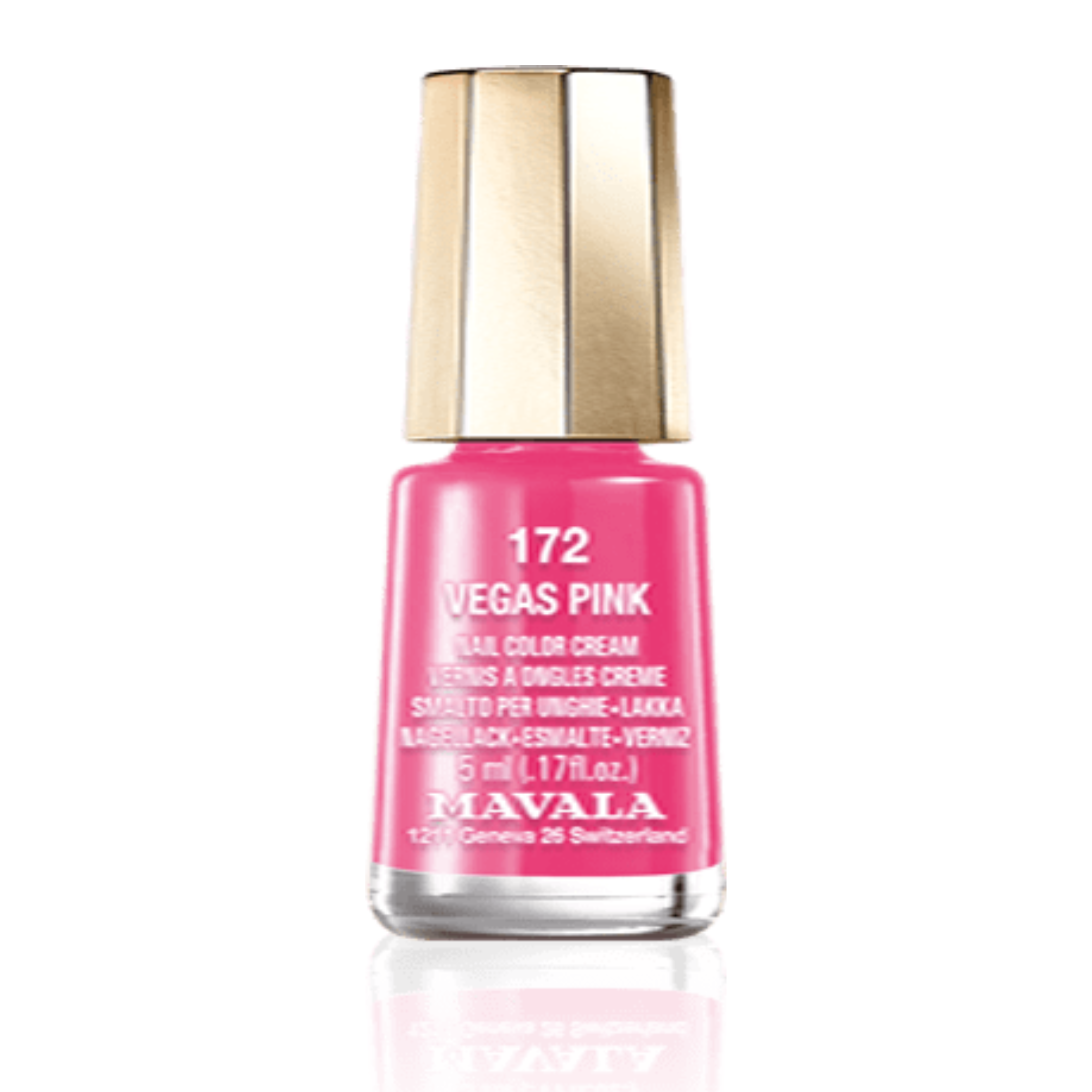 Mavala Mini Nail Polish - No 172 Vegas Pink