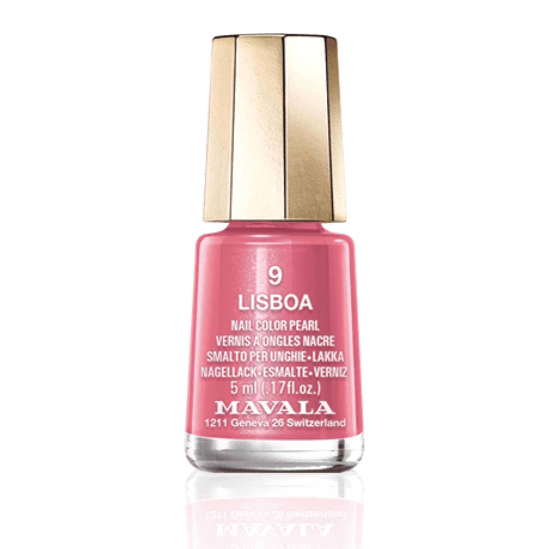 Mavala Mini Nail Polish -  No 9 Lisboa Pearl Pink