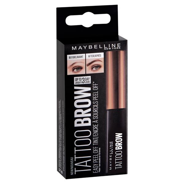 Maybelline Tattoo Brow Easy Peel Off Tint Light Brown