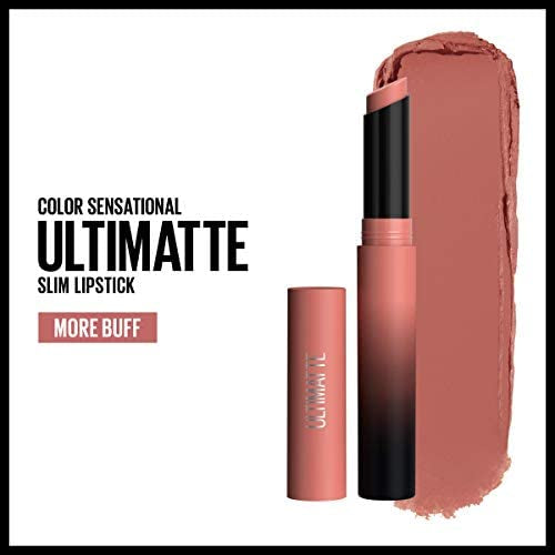 Maybelline The Ultimatte Slim Lipstick 699 More Buff Nude