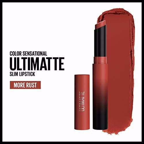 Maybelline The Ultimatte Slim Lipstick In More Rust Brown 899