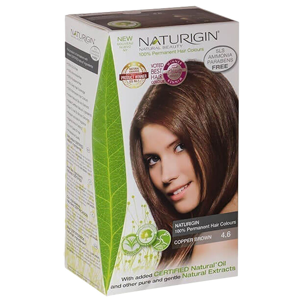 Naturigin Hair Colour Copper Brown 4.6