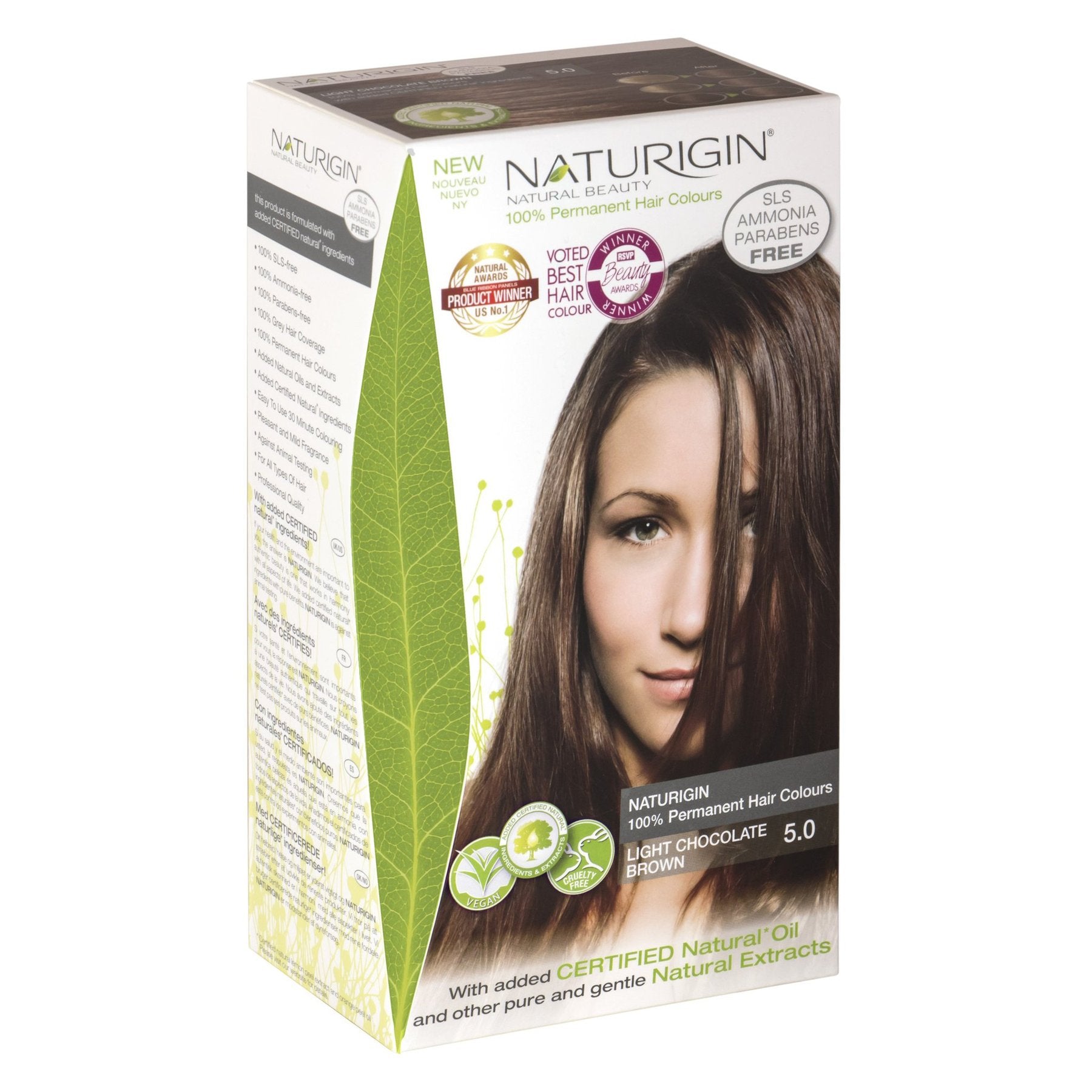 Naturigin Hair Colour - 5.0 Light Chocolate Brown