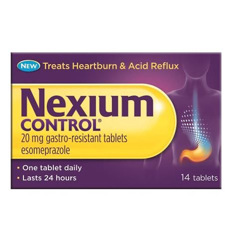 Nexium Control 20mg Tablets For Acid Reflux - 14 Pack