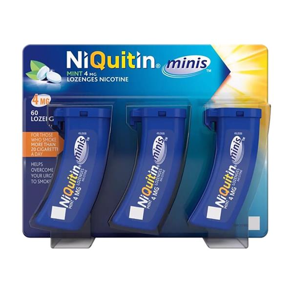 Niquitin Mini Mint Lozenges 4mg