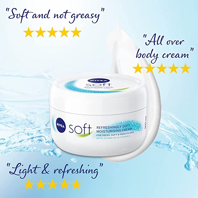 Nivea Soft Moisturising Cream Tub Reviews