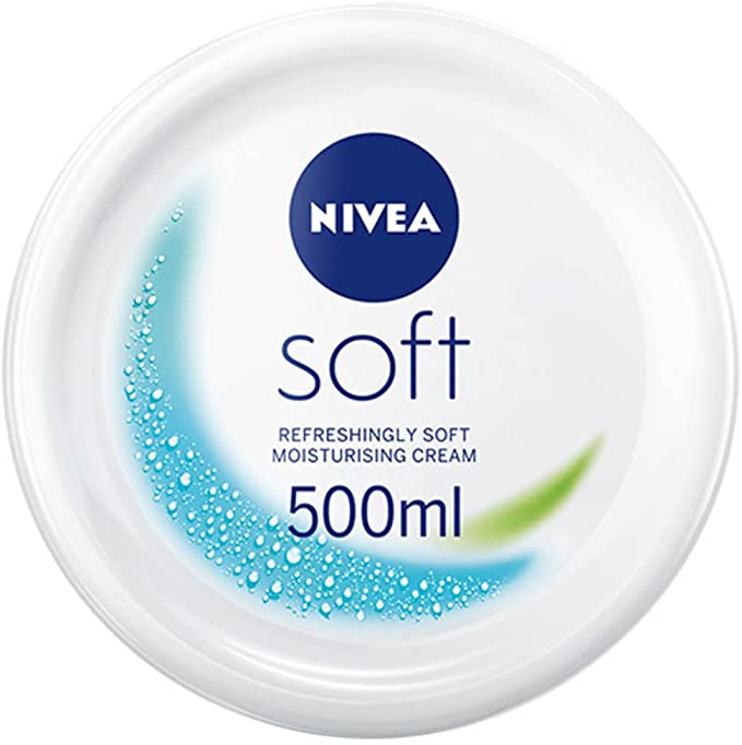 Nivea Soft Moisturising Cream Tub 500ml