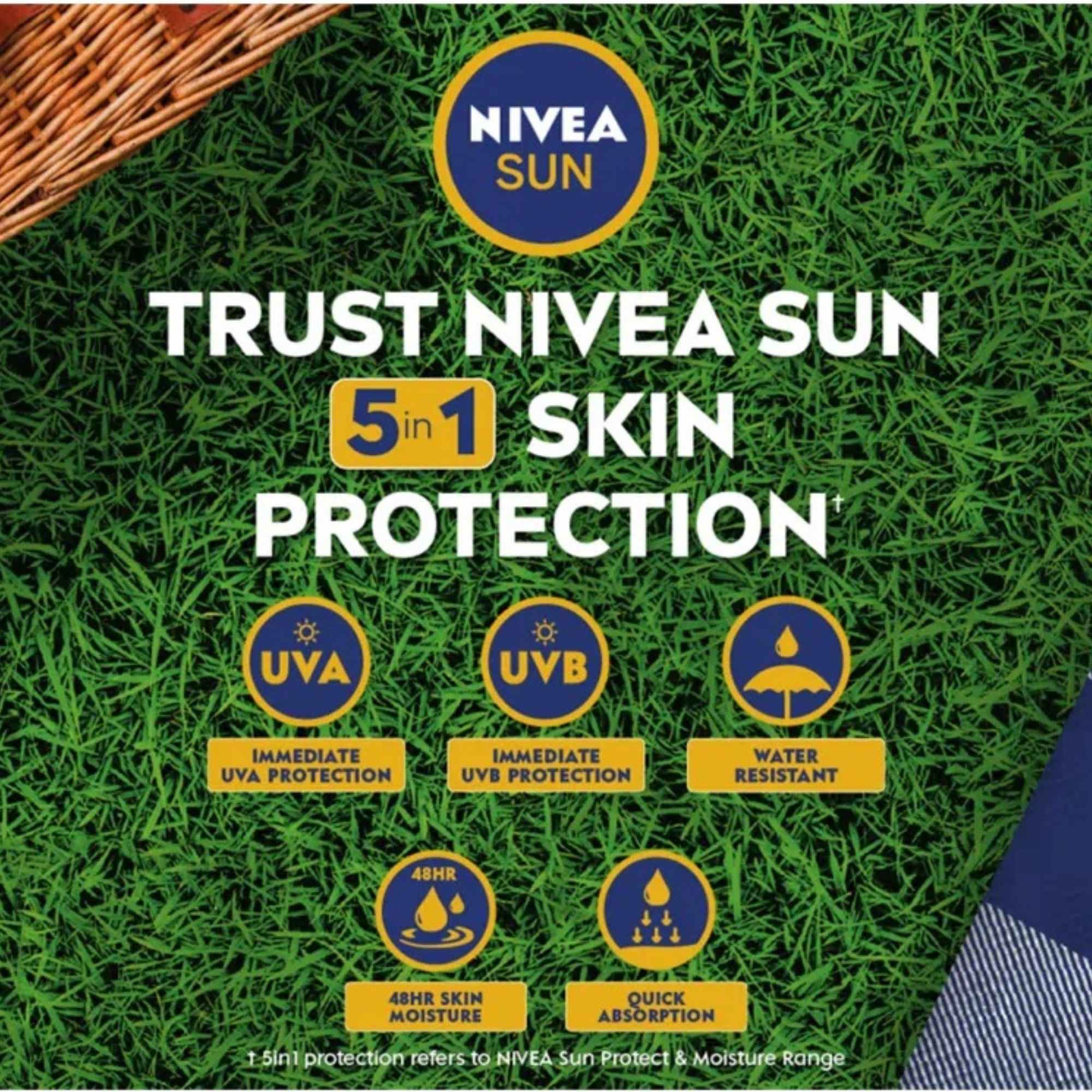 Nivea Sun Protect & Moisture SPF15 Lotion - 200ml