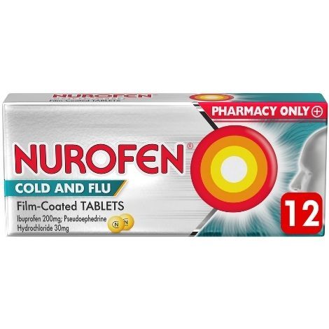Nurofen Cold & Flu Tablets - Pack Of 12