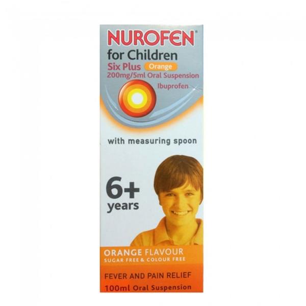 Nurofen For Children 6 Years+ Orange - 100ml