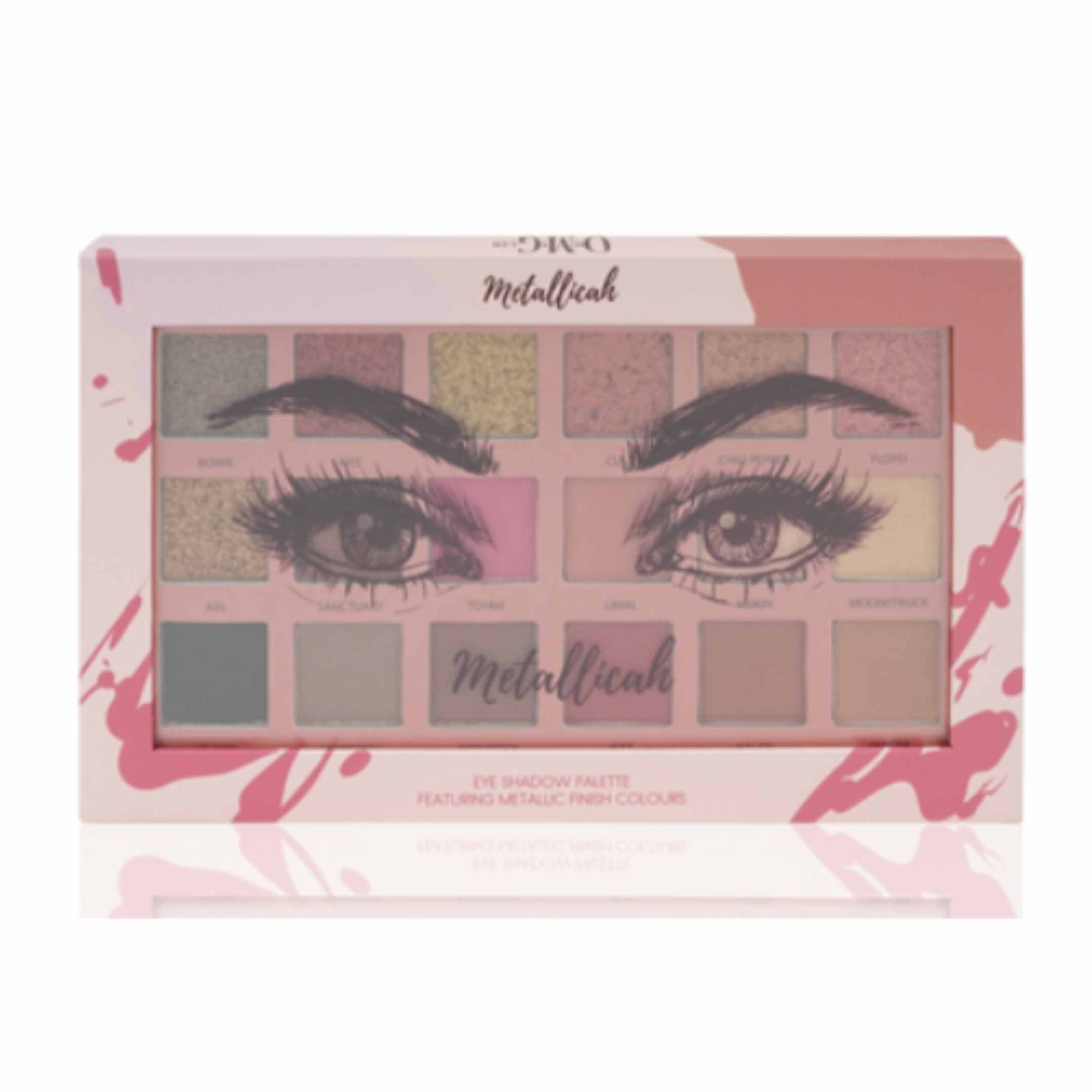 Oh My Glam Metallicah Eyeshadow Palette