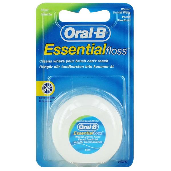 Oral B Essential Waxed Dental Floss