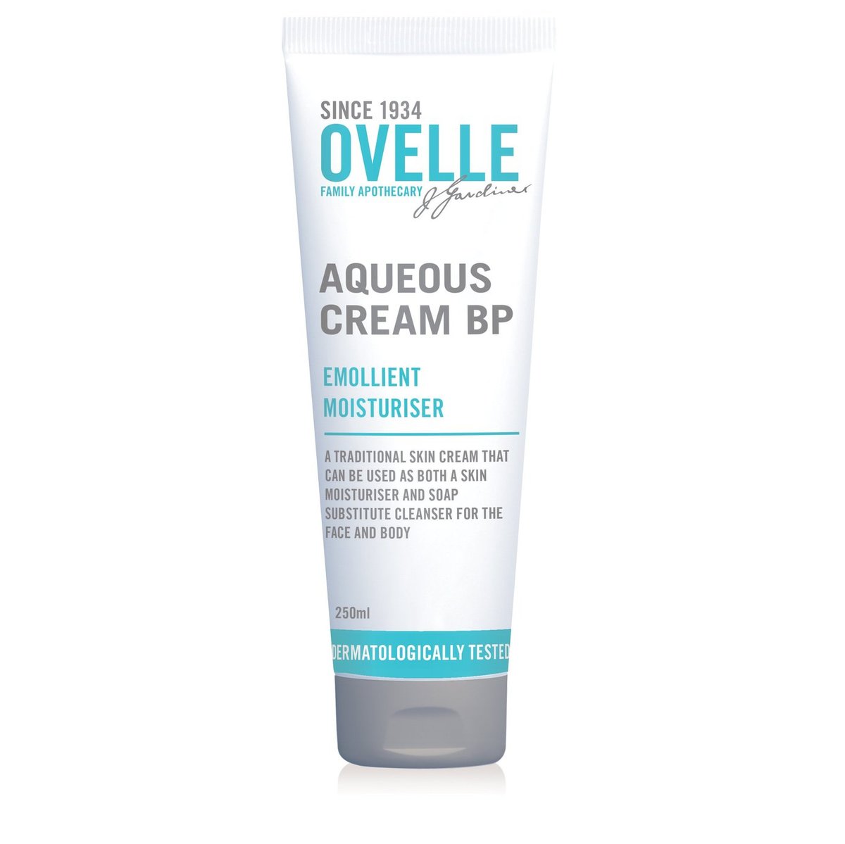 Ovelle Aqueous Cream For Eczema & Dry Skin - 250ml