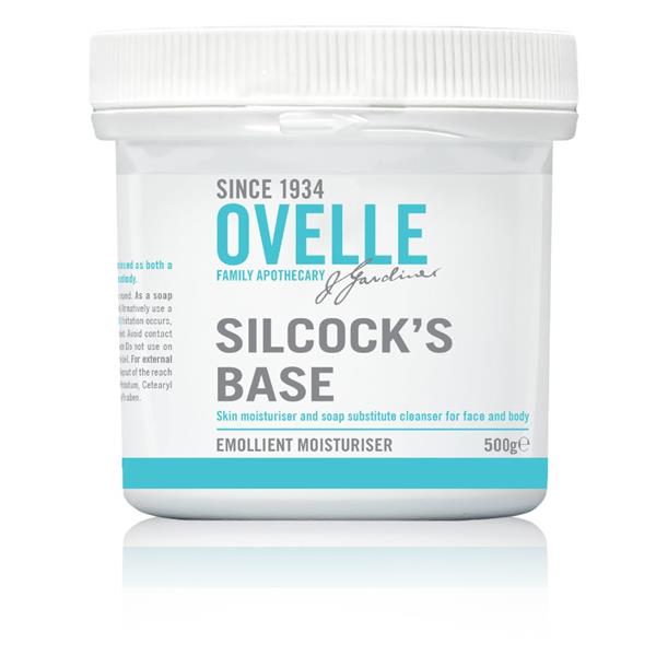 Ovelle Silcocks Base Emollient Cream - 500g