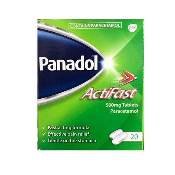 Panadol Actifast Paracetamol Tablet - 500mg