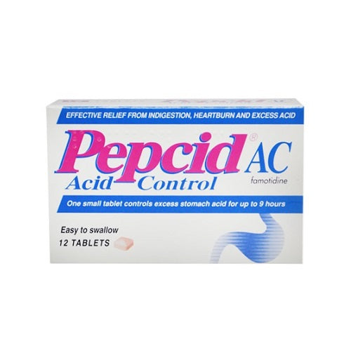 Pepcid Ac Acid Reflux And Heartburn Tablets