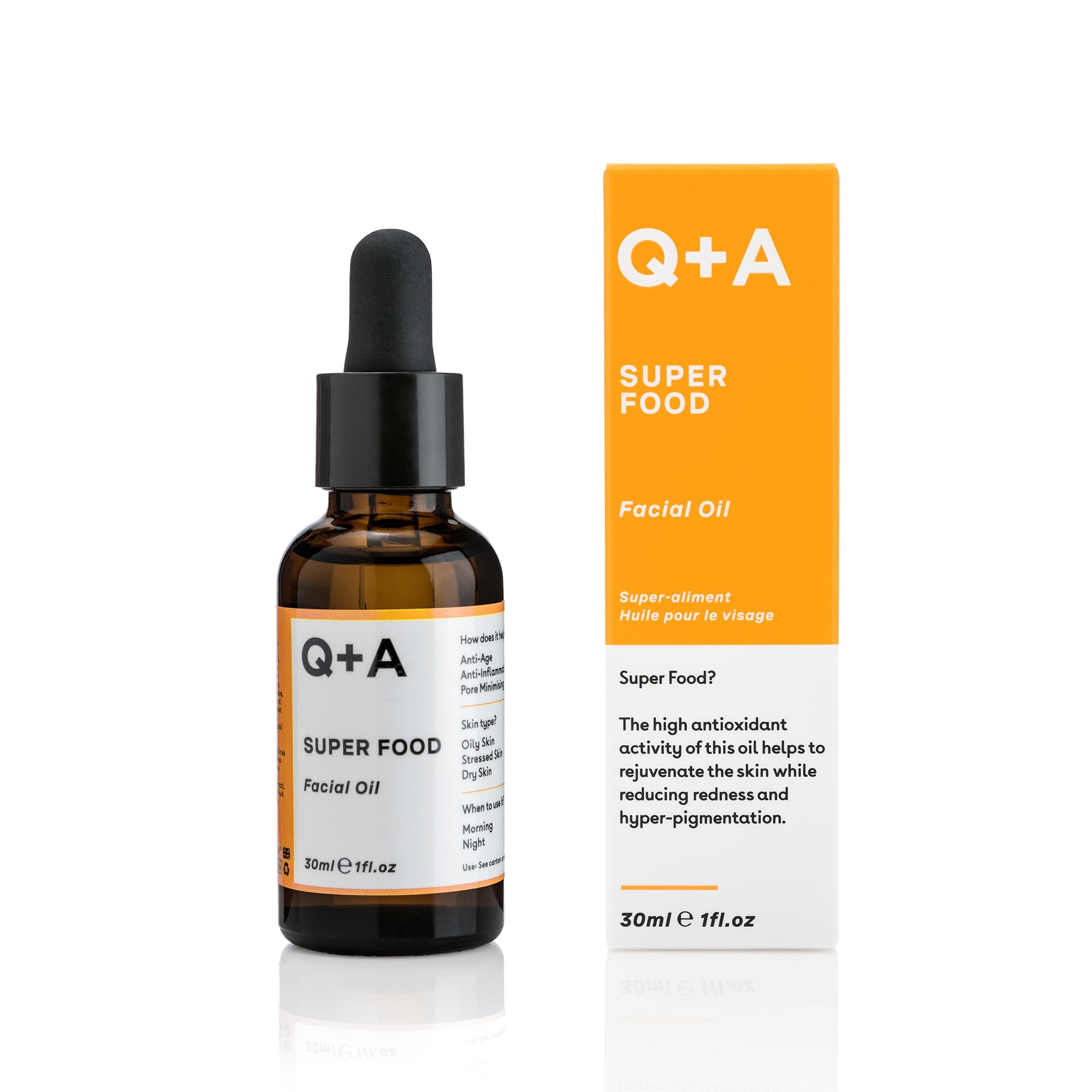 Q+A Superfood Facial Oil