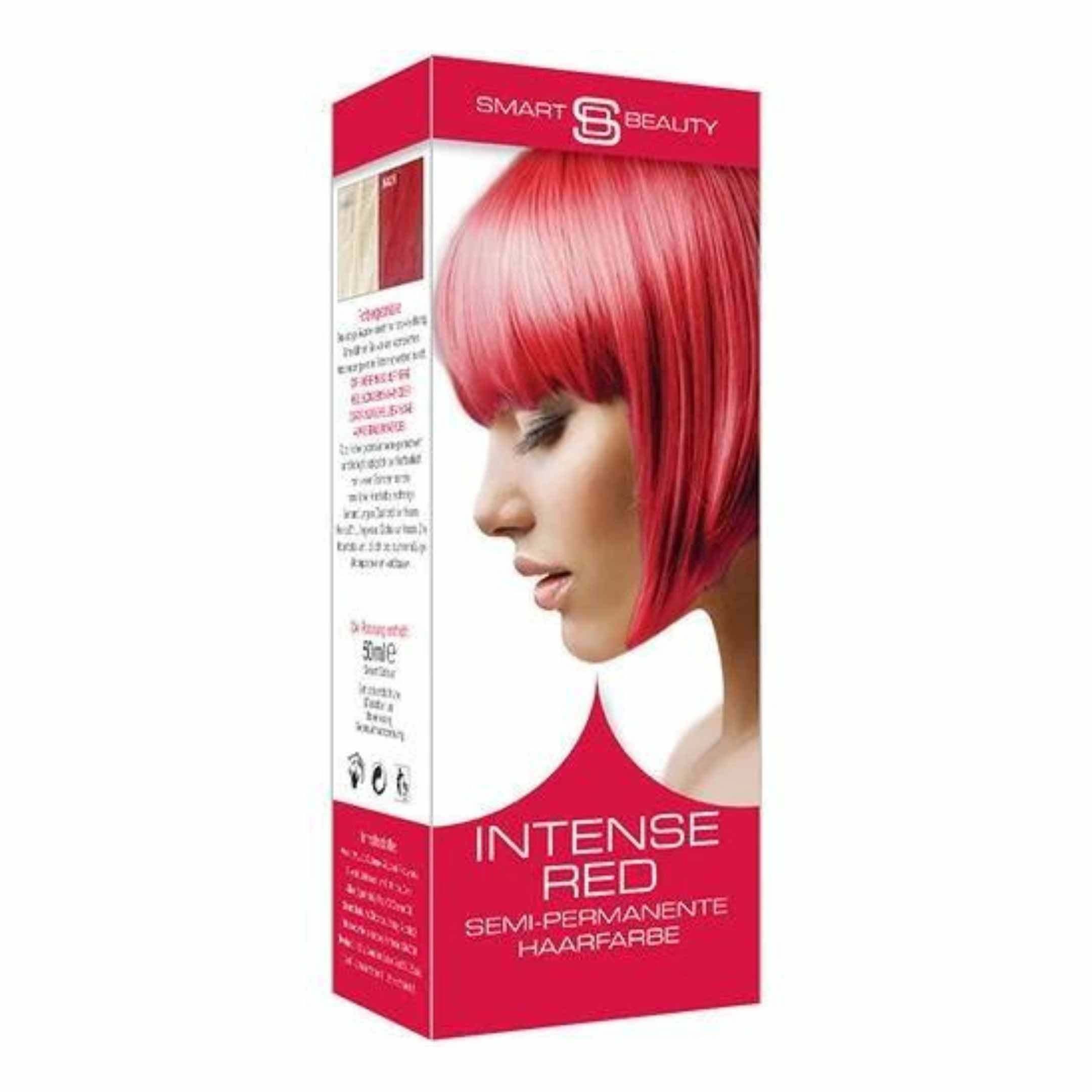 Smart Beauty Intense Red Semi Permanent Hair Colour