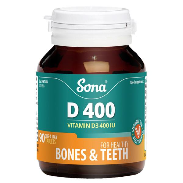 Sona Vitamin D 400mg Tablets