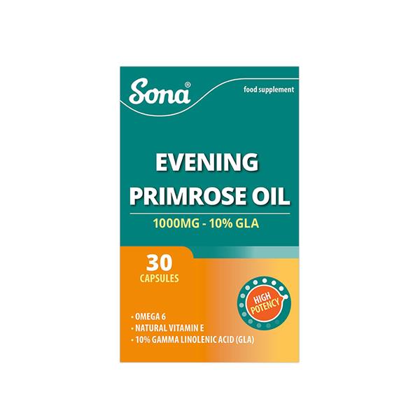 Sona Evening Primrose Oil - 1000mg Tablets