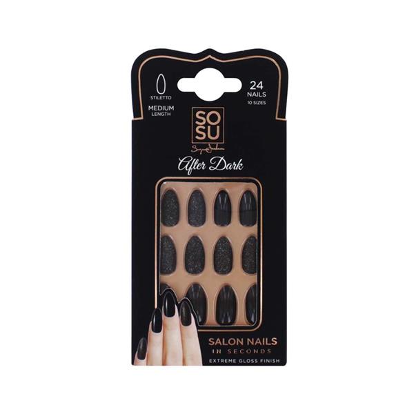 SoSu After Dark False Nails - Black