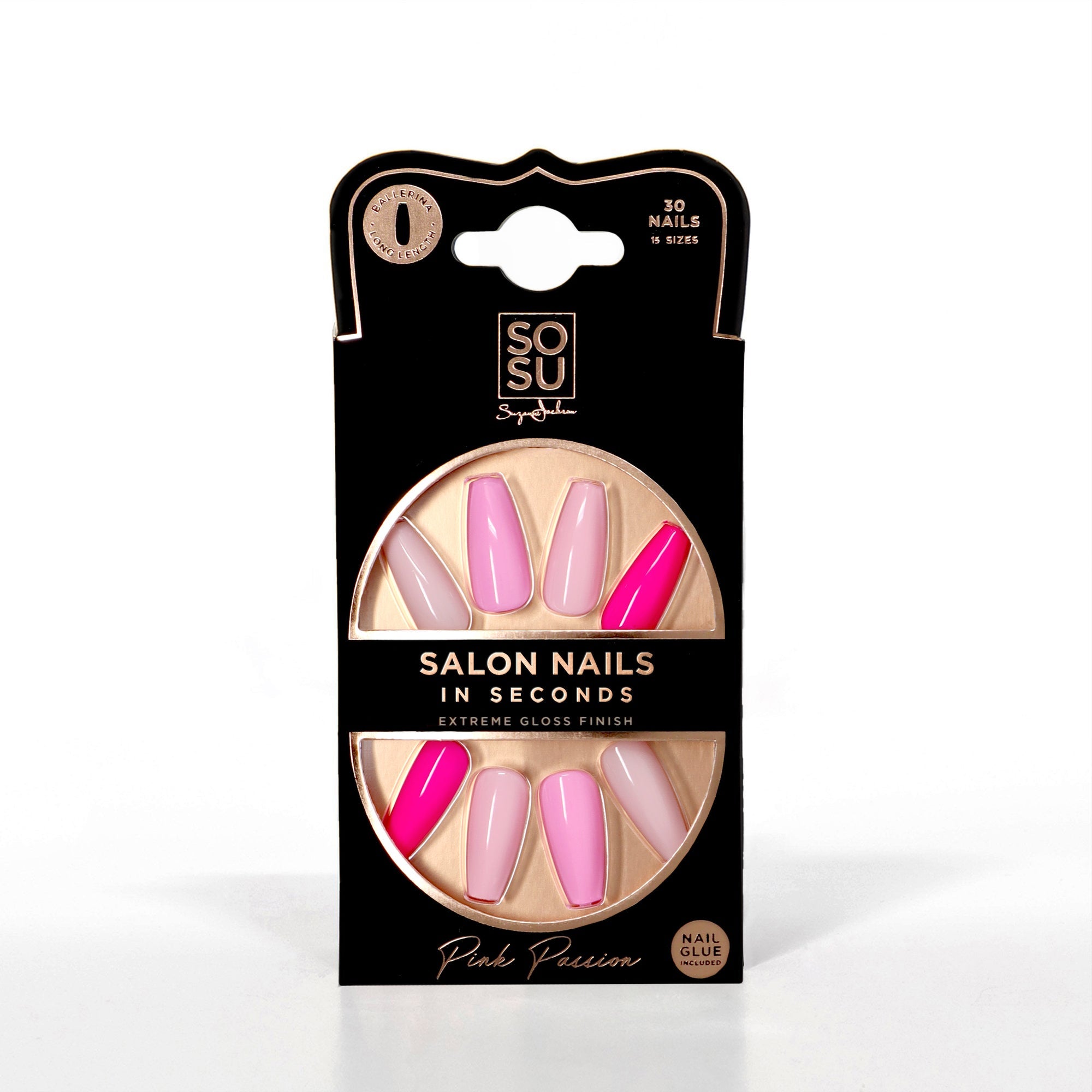 Sosu Pink Passion False Nails