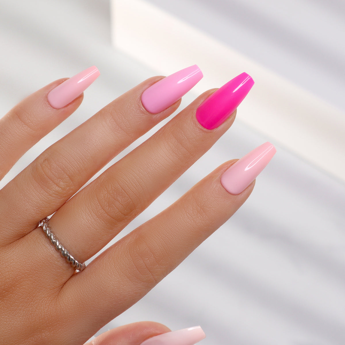 Sosu Pink Passion False Nails